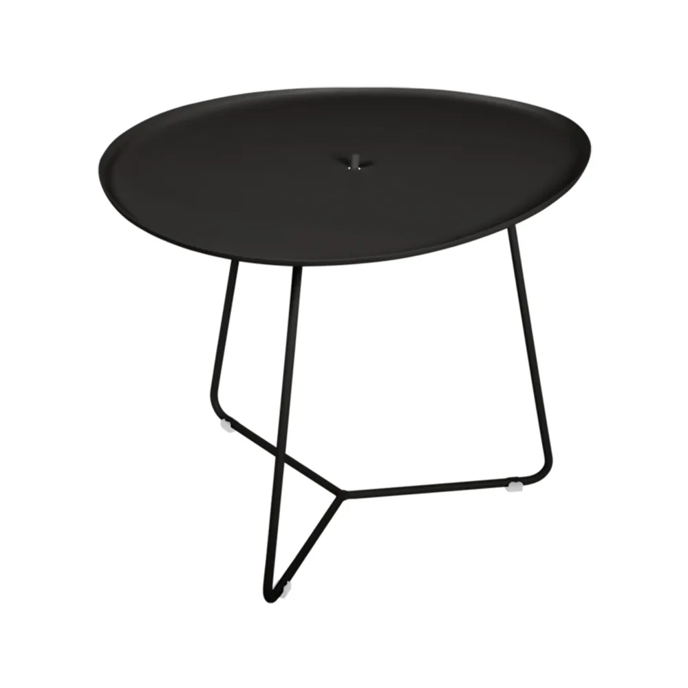 Cocotte bord lågt, Liquorice (svart) Fermob