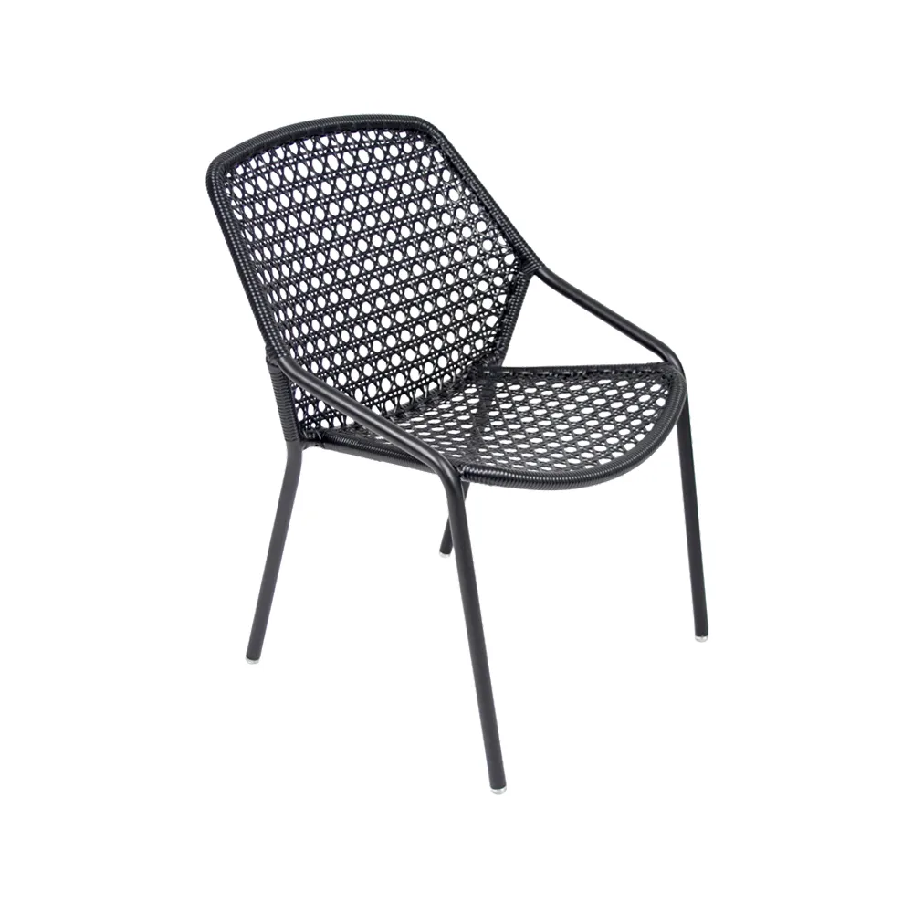 Croisette karmstol, Liquorice (svart) Fermob