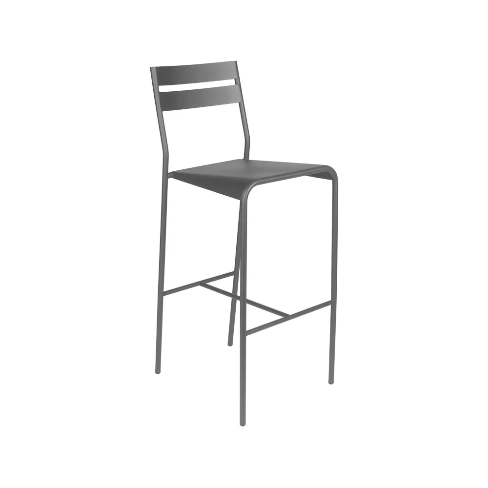 Facto barstol, Anthracite (grå) Fermob