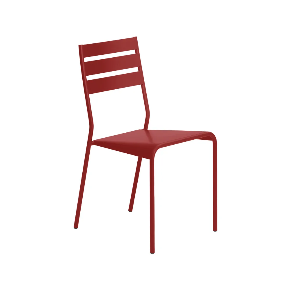 Facto stol, Chili (röd) Fermob
