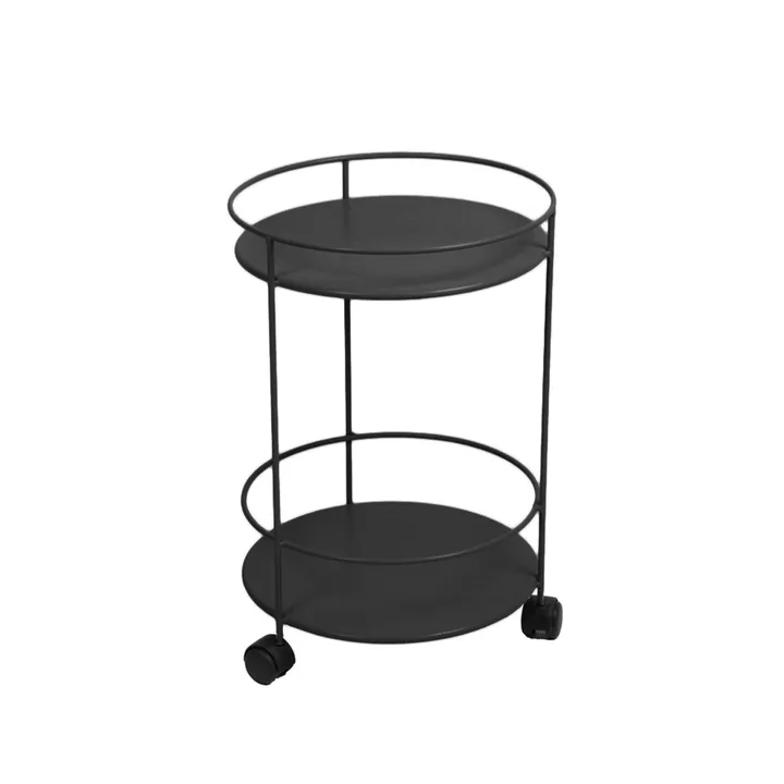 Guinguette sidobord med hjul - Anthracite (grå) - Fermob