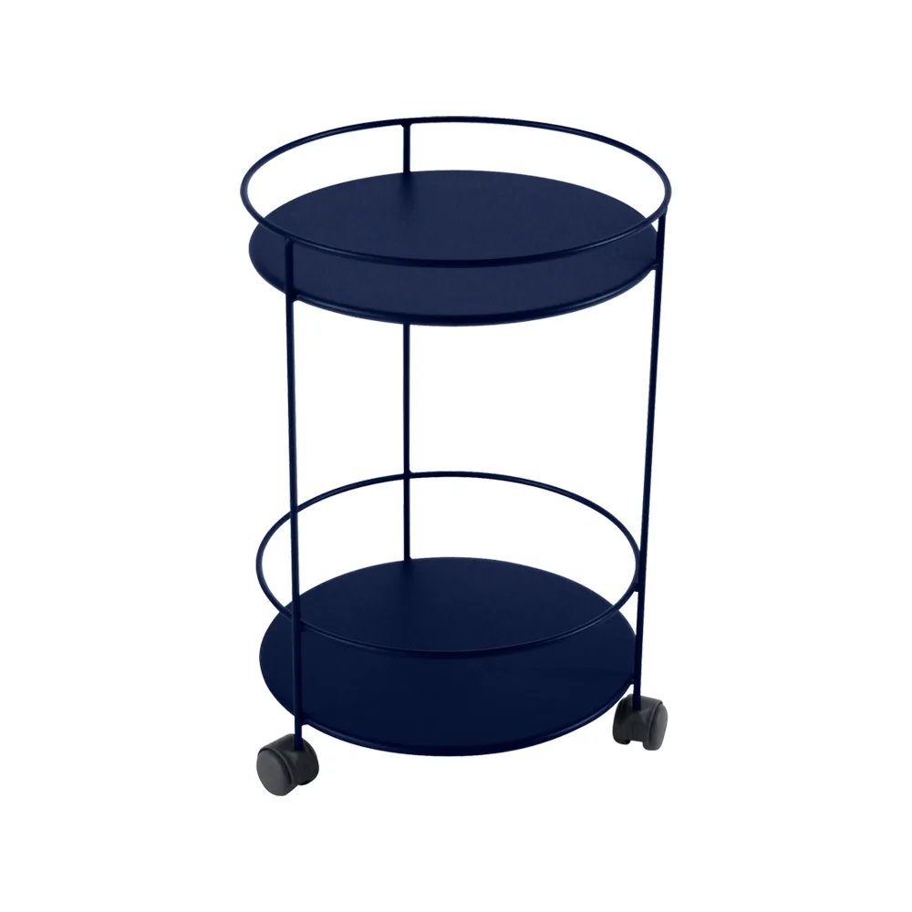 Guinguette sidobord med hjul, Deep blue (blå) Fermob