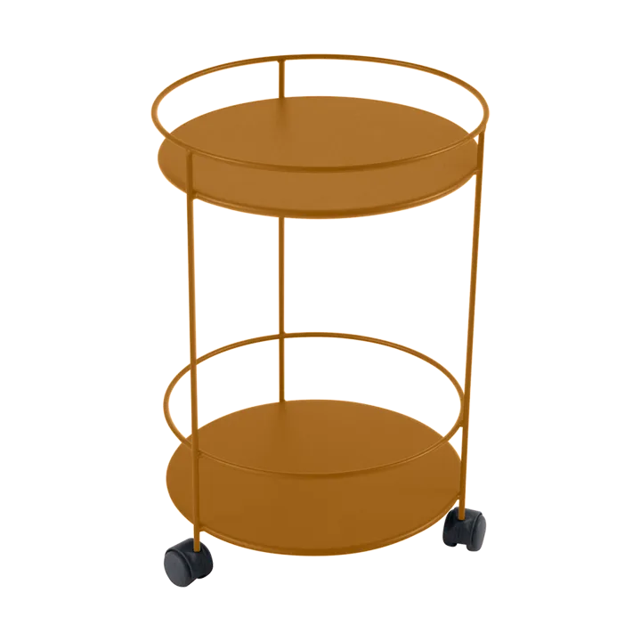 Guinguette sidobord med hjul - Gingerbread (brun) - Fermob