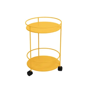Guinguette sidobord med hjul - Honey (gul) - Fermob