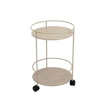 Guinguette sidobord med hjul - Nutmeg (beige) - Fermob