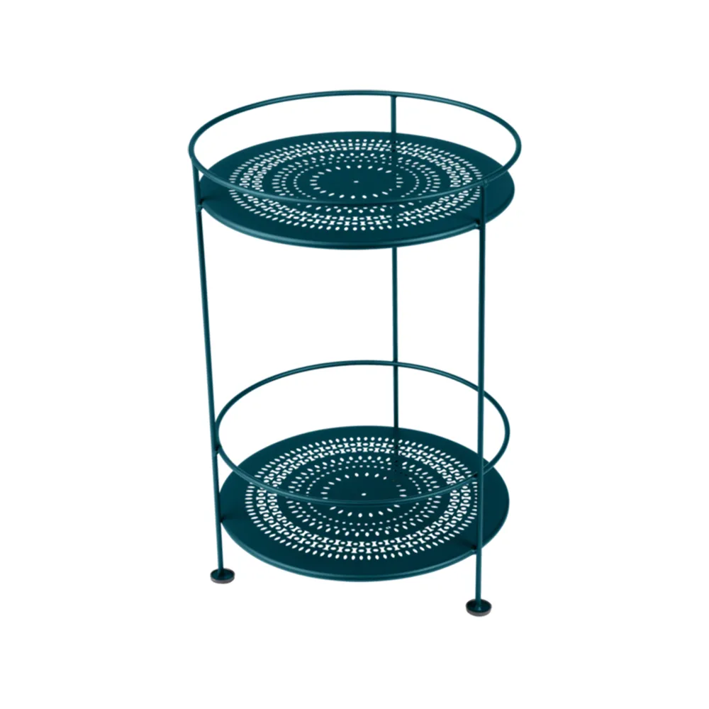 Guinguette sidobord utan hjul, Acapulco blue (blå) Fermob