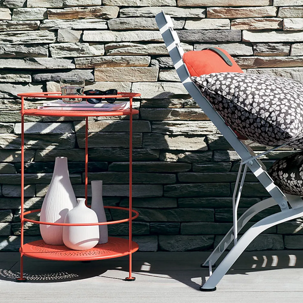 Guinguette sidobord utan hjul, Cedar green (grön) Fermob