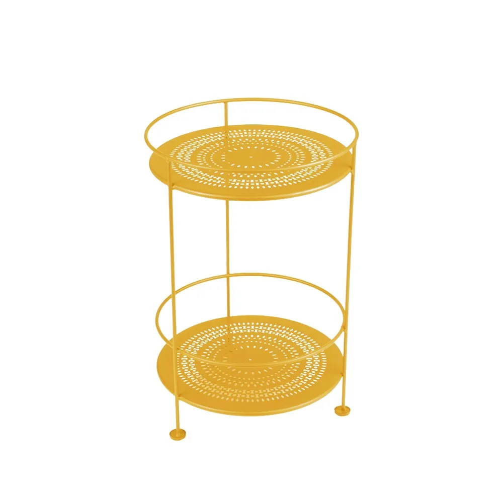 Guinguette sidobord utan hjul, Honey (gul) Fermob