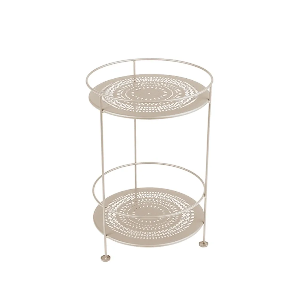 Guinguette sidobord utan hjul, Nutmeg (beige) Fermob