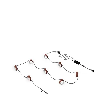 Hoop ljusslinga 12 m - Red ochre (röd) - Fermob