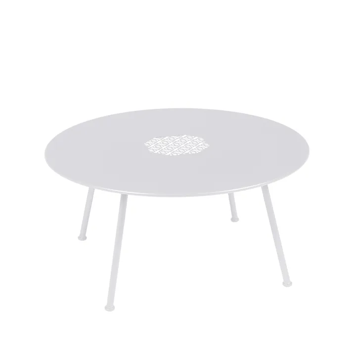 Lorette bord lågt - Cotton white (vit) - Fermob