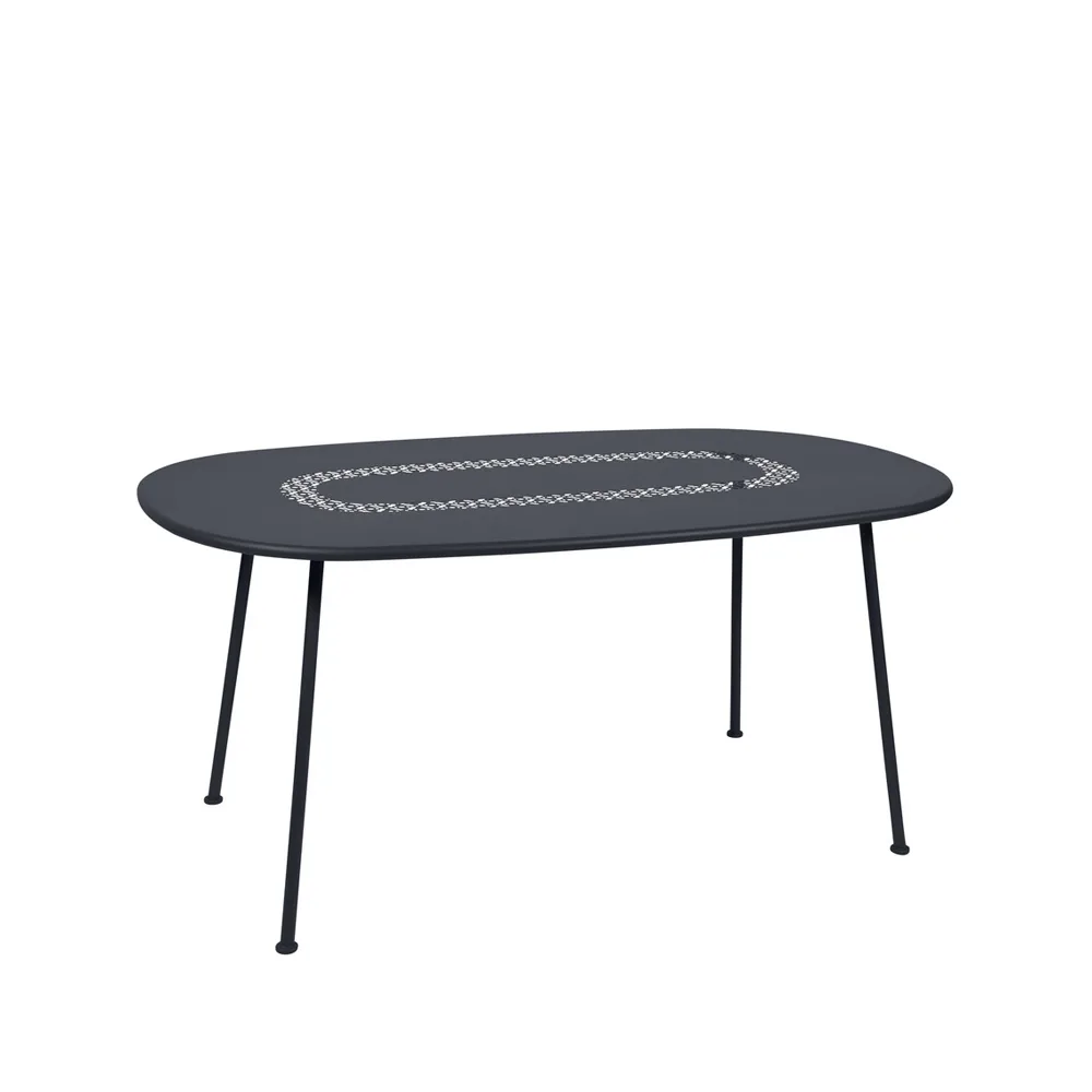 Lorette bord ovalt, Anthracite (grå) Fermob