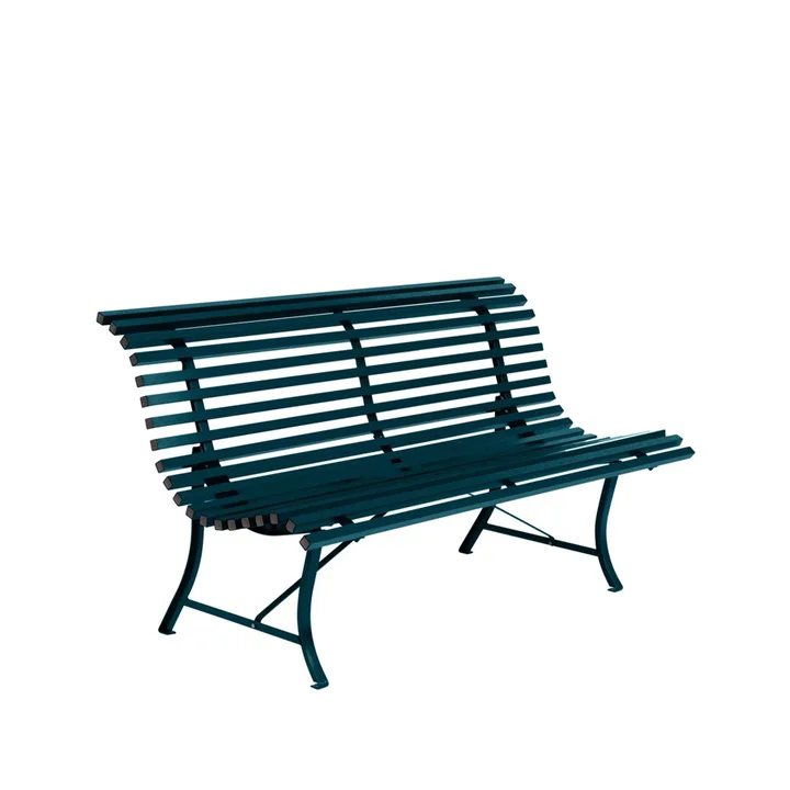 Louisiane bänk 150 cm - Acapulco blue (blå) - Fermob