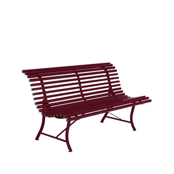 Louisiane bänk 150 cm - Black cherry (vinröd) - Fermob
