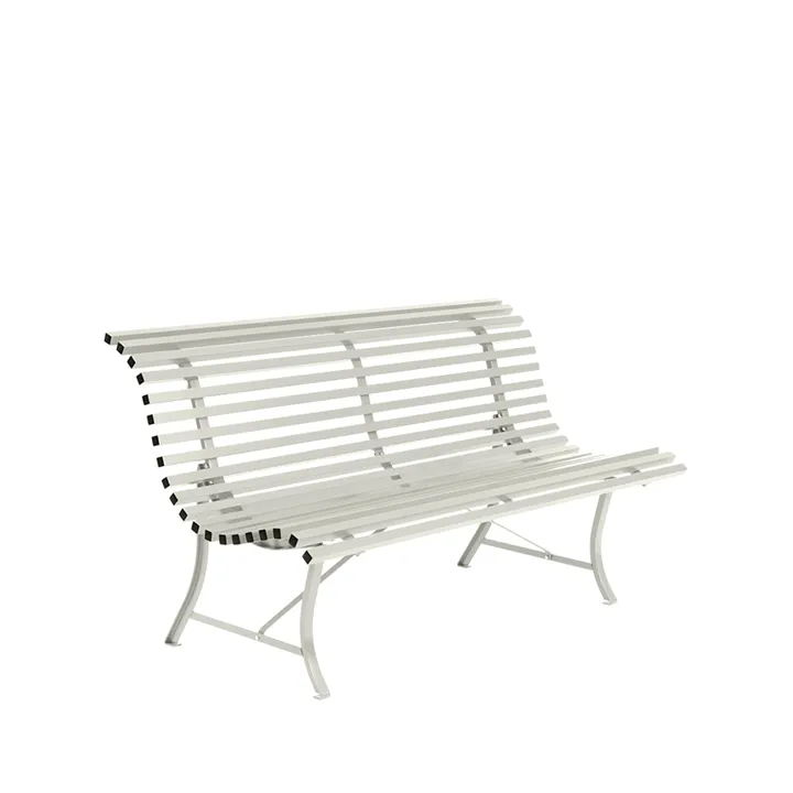 Louisiane bänk 150 cm - Clay grey (grå) - Fermob