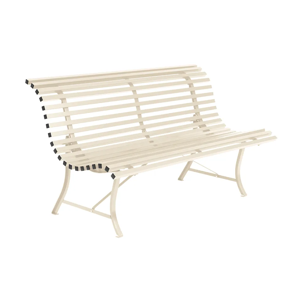Louisiane bänk 150 cm, Latte beige (beige) Fermob