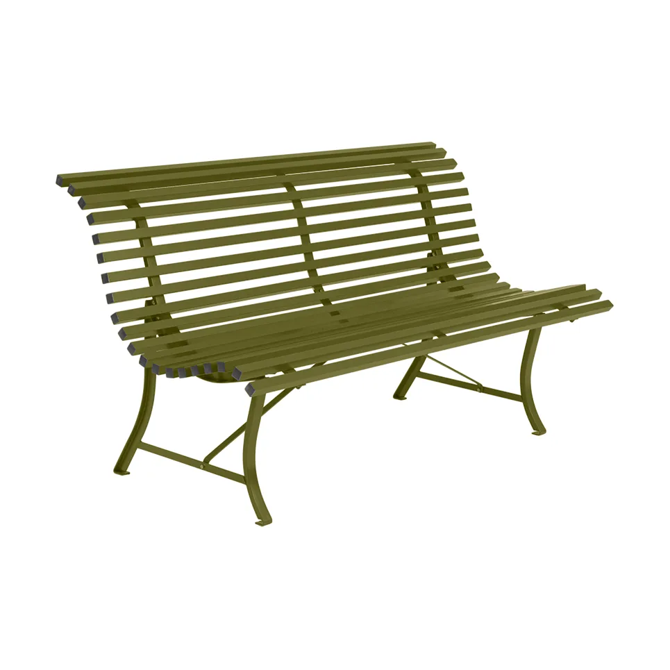 Louisiane bänk 150 cm, Pesto (grön) Fermob