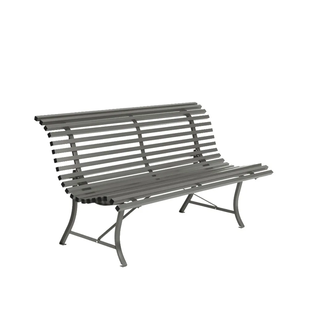 Louisiane bänk 150 cm, Storm grey (grå) Fermob