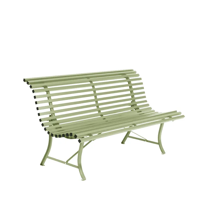 Louisiane bänk 150 cm - Willow green (grön) - Fermob
