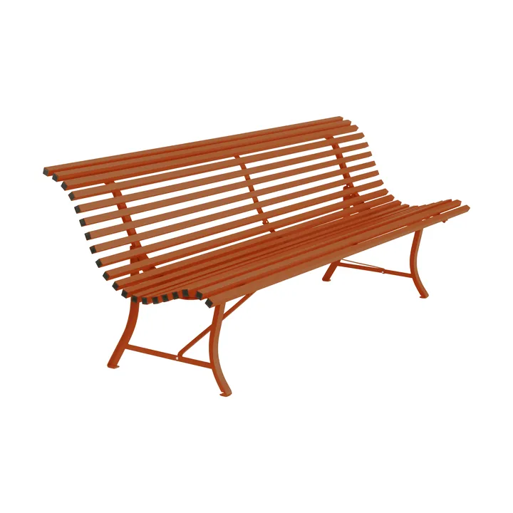 Louisiane bänk 200 cm - Candied orange (orange) - Fermob