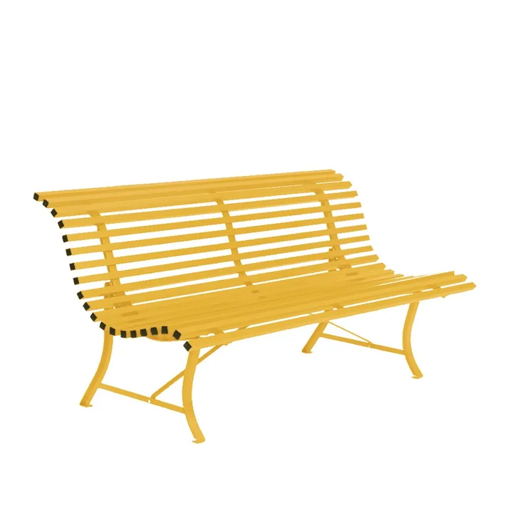 Louisiane bänk 200 cm - Honey (gul) - Fermob