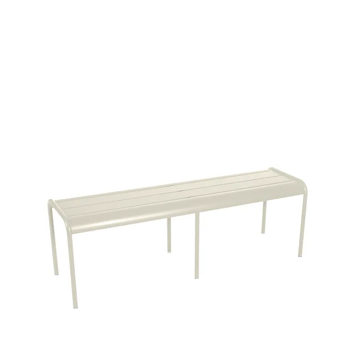 Luxembourg bänk - Clay grey (grå) - Fermob