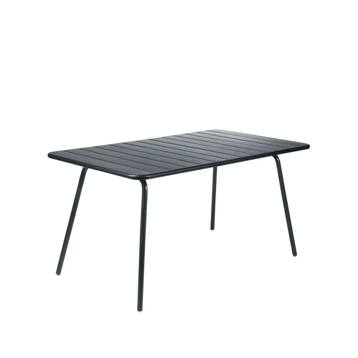 Luxembourg bord 143x80 cm - Anthracite (grå) - Fermob
