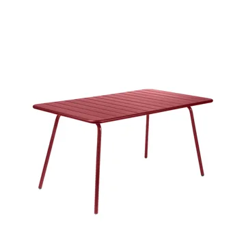 Luxembourg bord 143x80 cm - Chili (röd) - Fermob