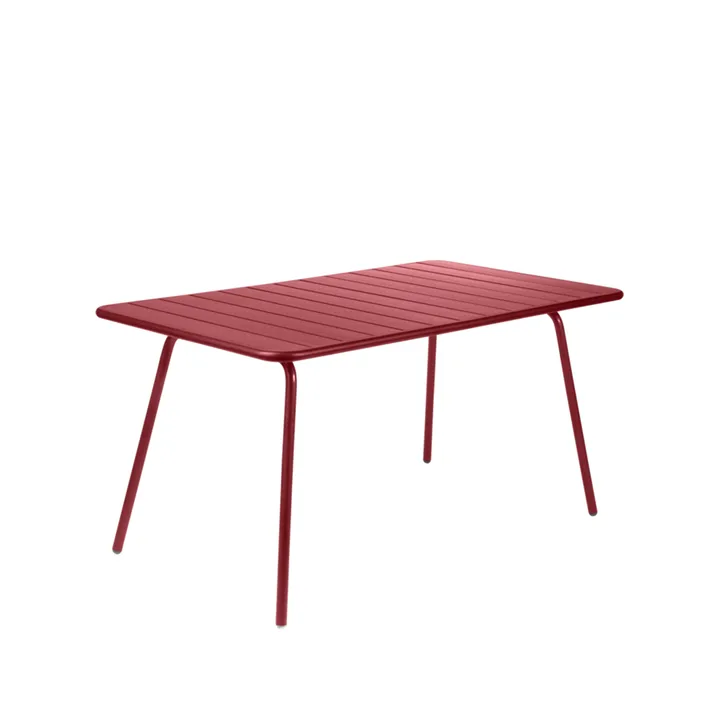 Luxembourg bord 143x80 cm - Chili (röd) - Fermob