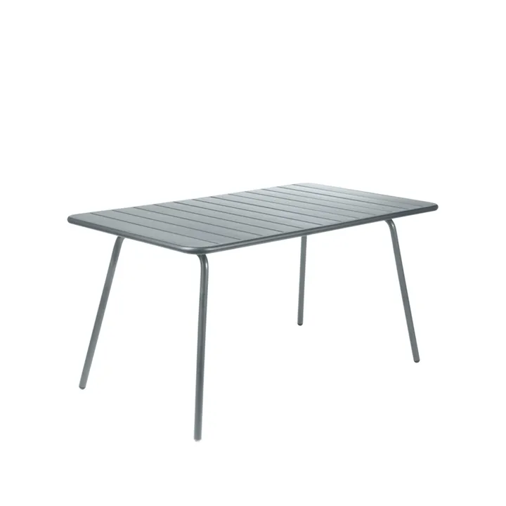 Luxembourg bord 143x80 cm - Storm grey (grå) - Fermob
