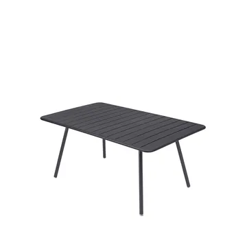 Luxembourg bord 165x100 cm - Anthracite (grå) - Fermob