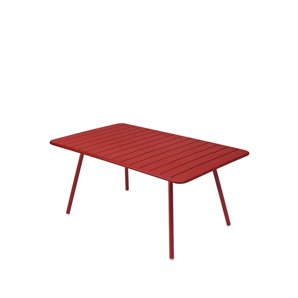 Luxembourg bord 165x100 cm, Chili (röd) Fermob
