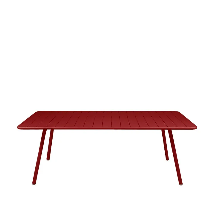 Luxembourg bord 207x100 cm - Chili (röd) - Fermob