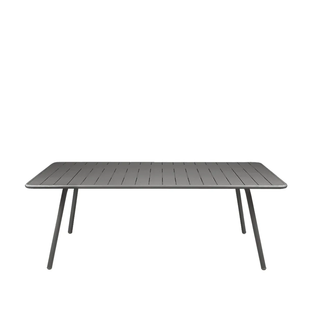 Luxembourg bord 207x100 cm, Storm grey (grå) Fermob