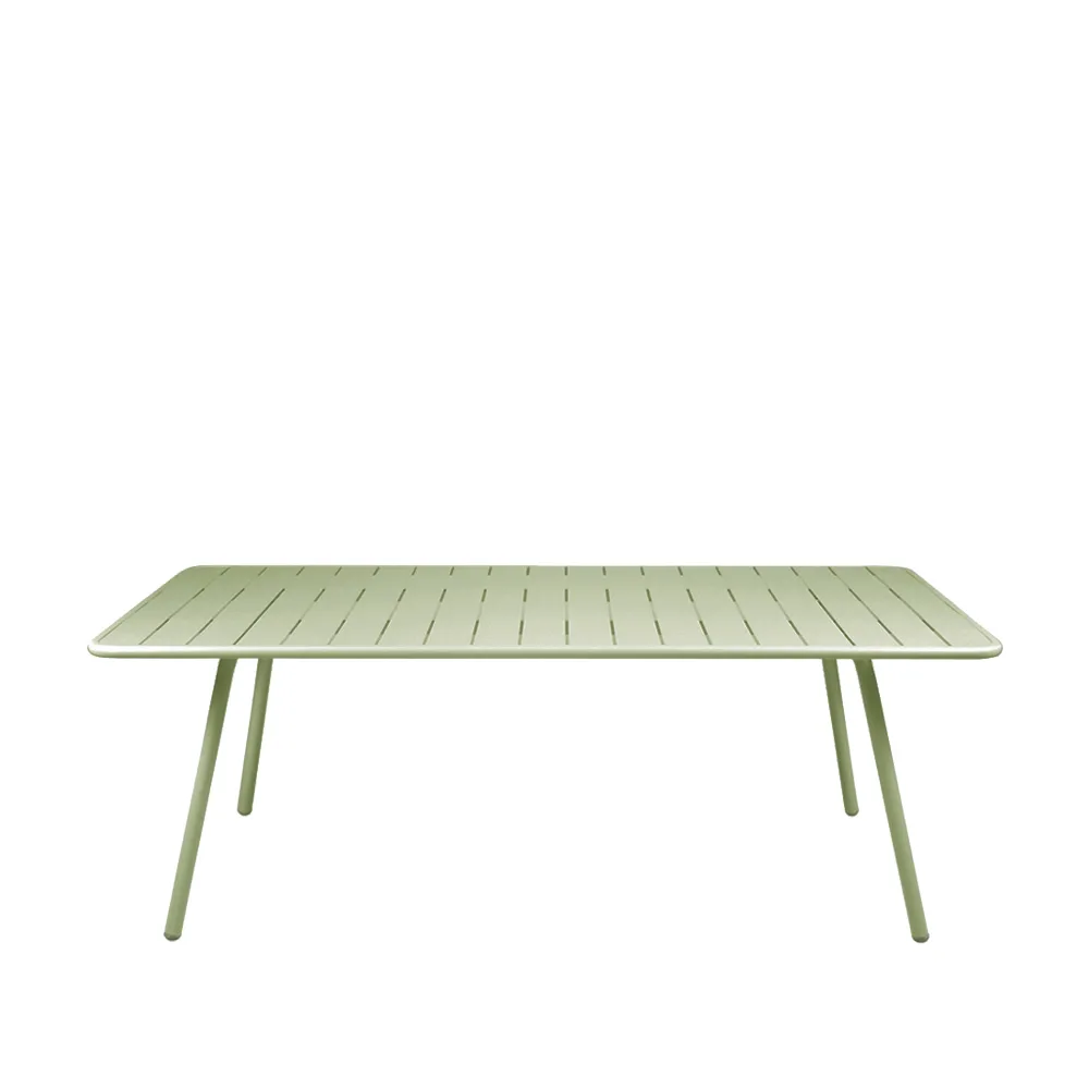 Luxembourg bord 207x100 cm, Willow green (grön) Fermob