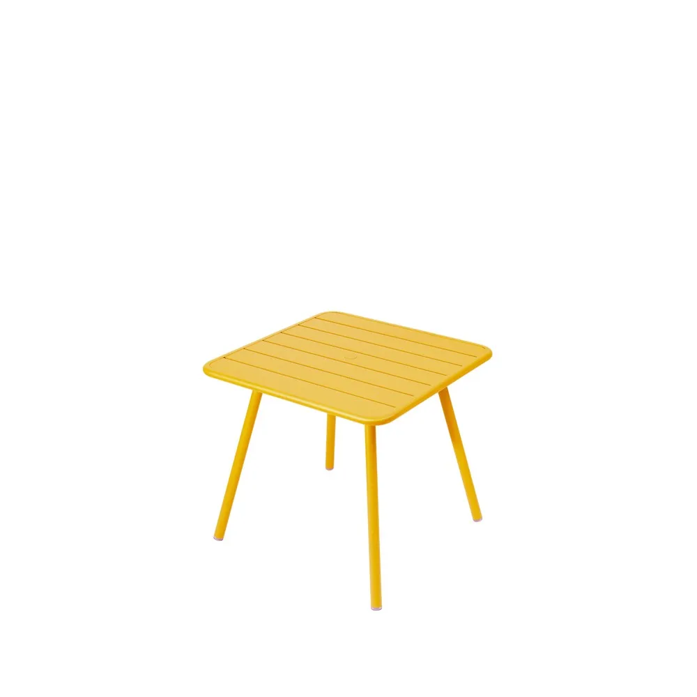 Luxembourg bord 80x80 cm, Honey (gul) Fermob