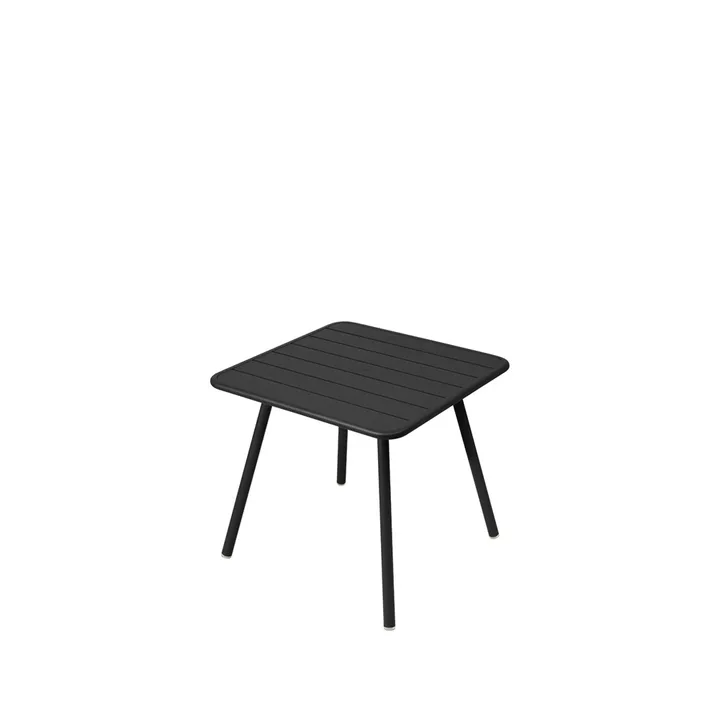 Luxembourg bord 80x80 cm - Liquorice (svart) - Fermob