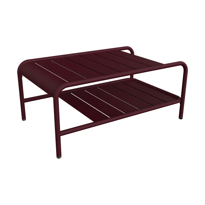 Luxembourg bord lågt 90x55 cm - Black cherry (vinröd) - Fermob