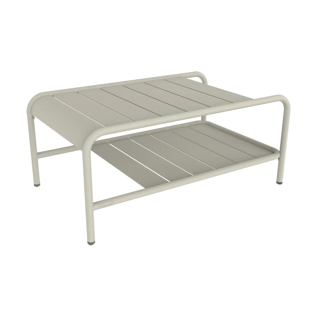 Luxembourg bord lågt 90x55 cm, Clay grey (grå) Fermob