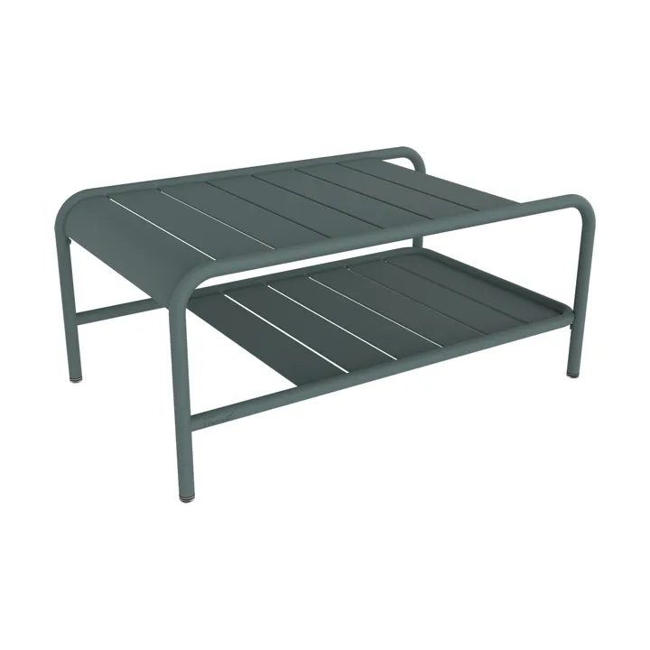 Luxembourg bord lågt 90x55 cm - Storm grey (grå) - Fermob