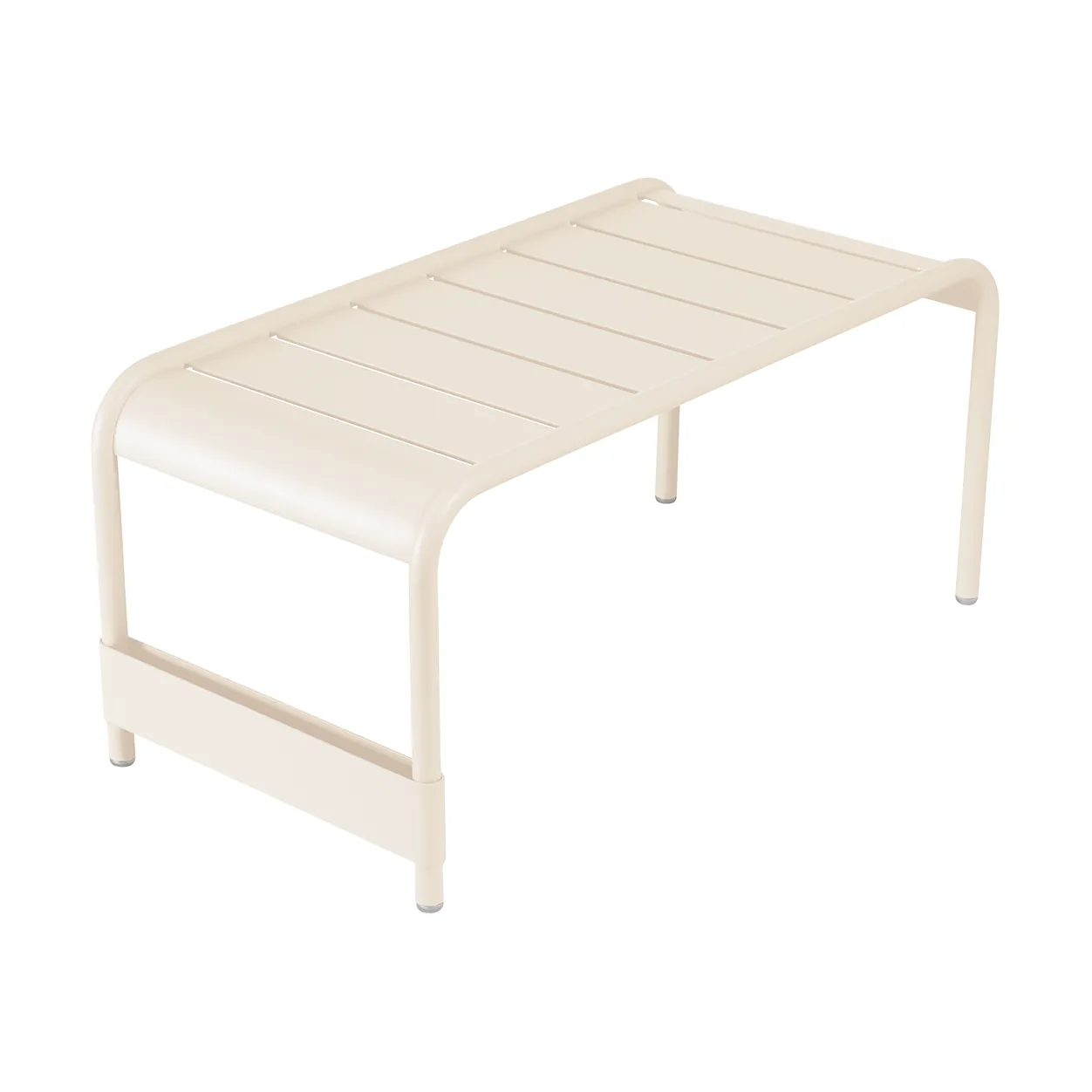 Luxembourg bord/bänk låg 86x44 cm, Latte beige (beige) Fermob