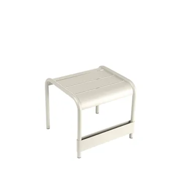 Luxembourg bord/fotpall - Clay grey (grå), small - Fermob