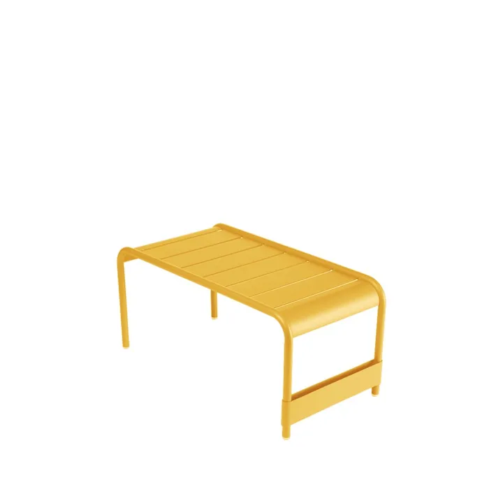 Luxembourg bord/fotpall - Honey (gul), large - Fermob