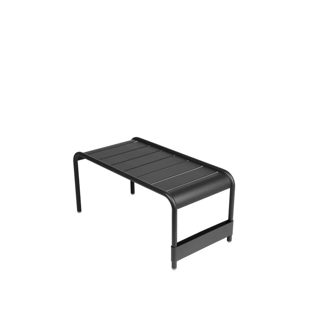 Luxembourg bord/fotpall, Liquorice (svart), large Fermob