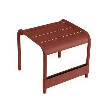 Luxembourg bord/fotpall - Red ochre (röd), small - Fermob