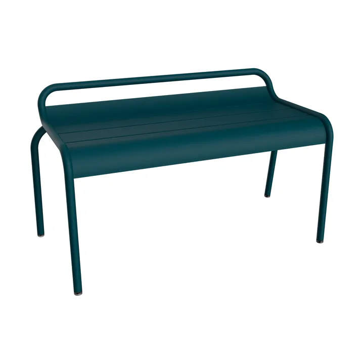 Luxembourg compact bänk - Acapulco blue (blå) - Fermob