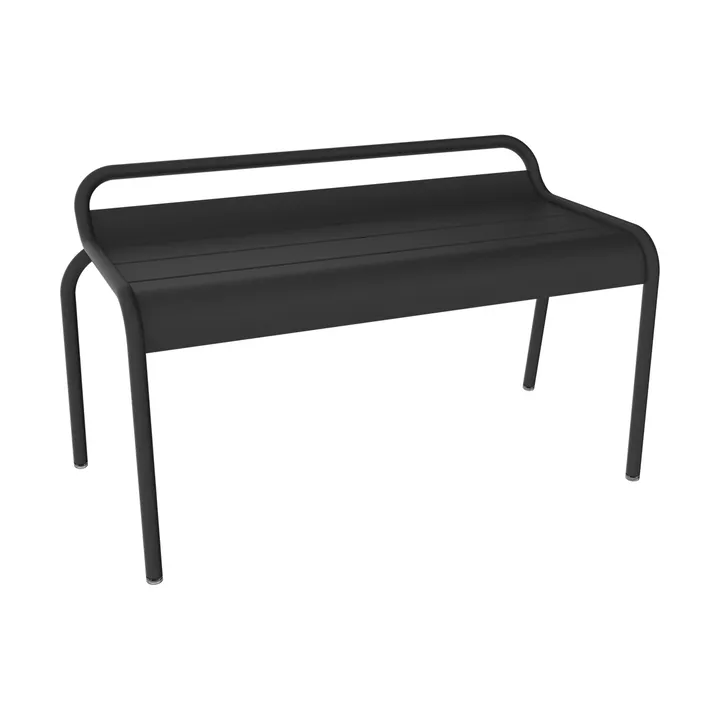 Luxembourg compact bänk - Anthracite (grå) - Fermob