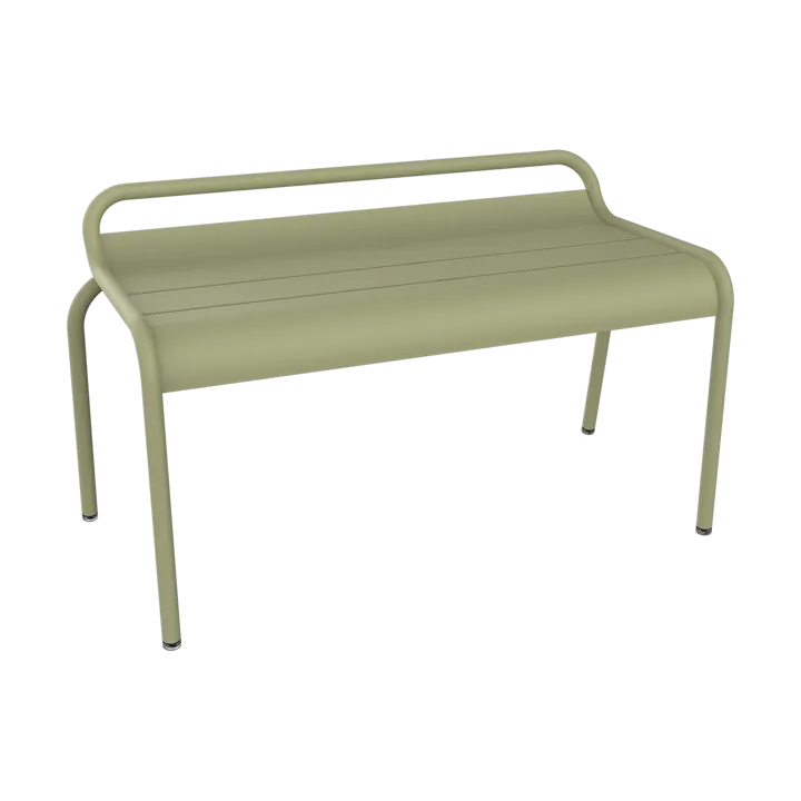 Luxembourg compact bänk - Willow green (grön) - Fermob