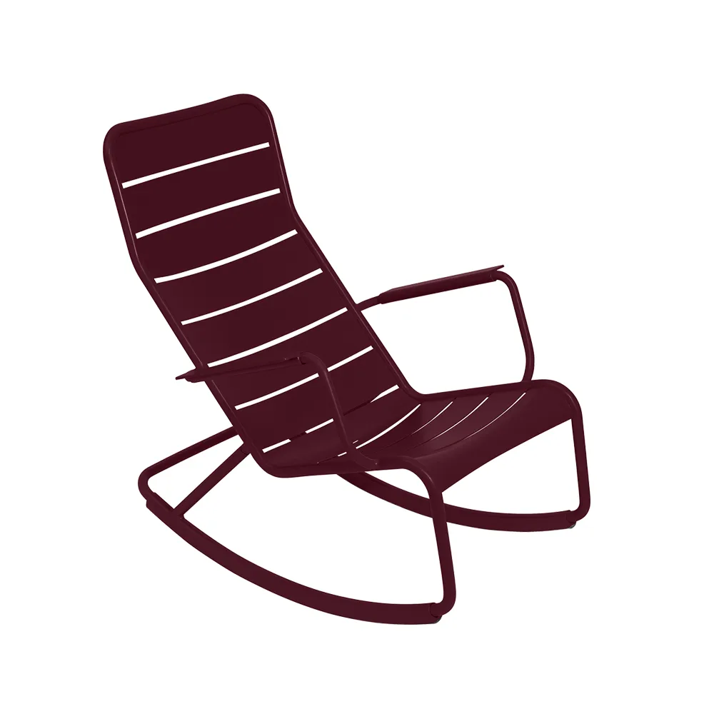 Luxembourg gungstol, Black cherry (vinröd) Fermob