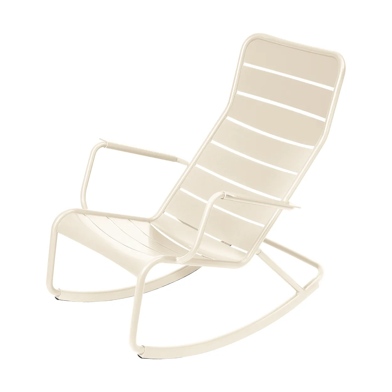 Luxembourg gungstol, Latte beige (beige) Fermob